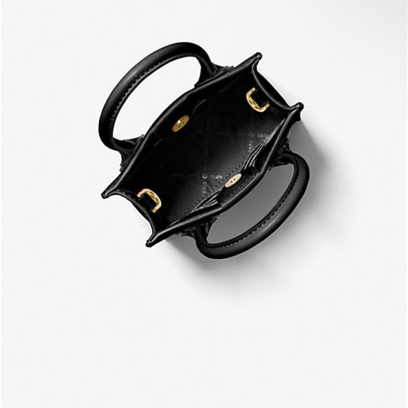 Michael Kors Mercer Extra-Small Pebbled Leather Crossbody Bag - Picture 2 of 4